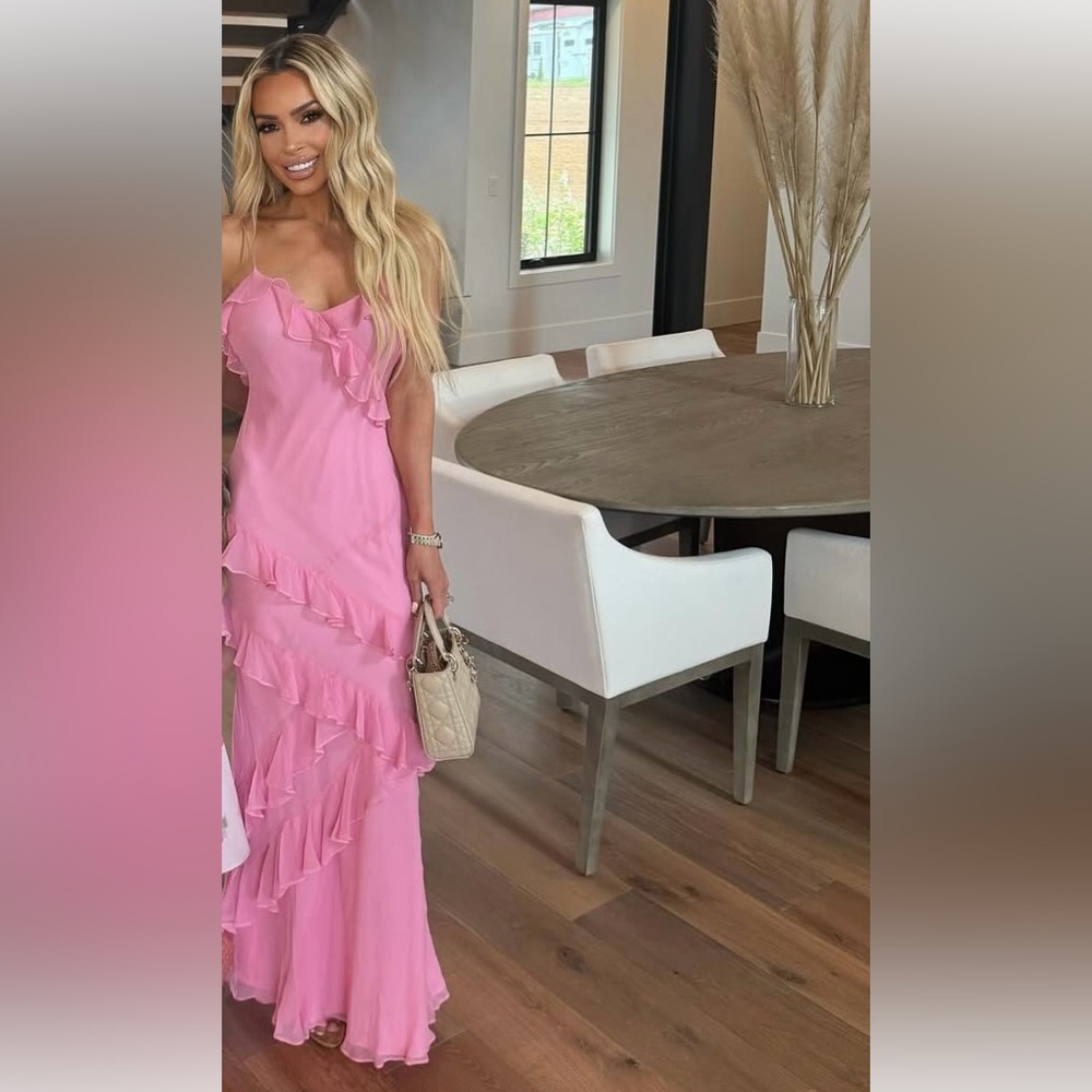 LoveShackFancy Rialto Pastel Maxi Dress size 0